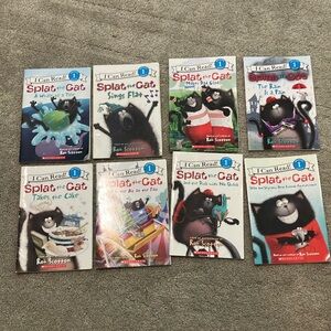 Splat the Cat book set